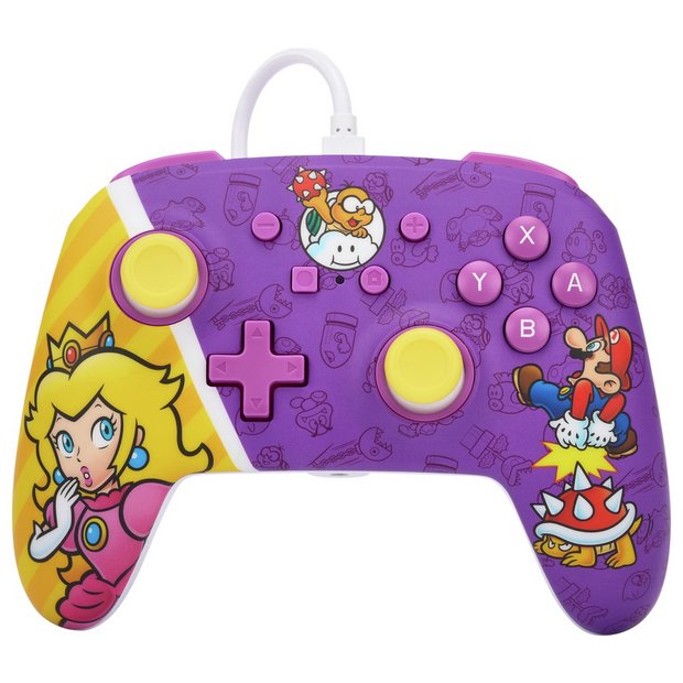 PowerA NS -  Princess Peach Battle Enhanced Wired Controller