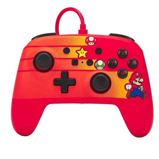 PowerA NS - Speedster Mario Enhanced Wired Controller