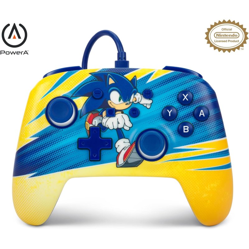 PowerA NS - Sonic Boost Enhanced Wired Controller