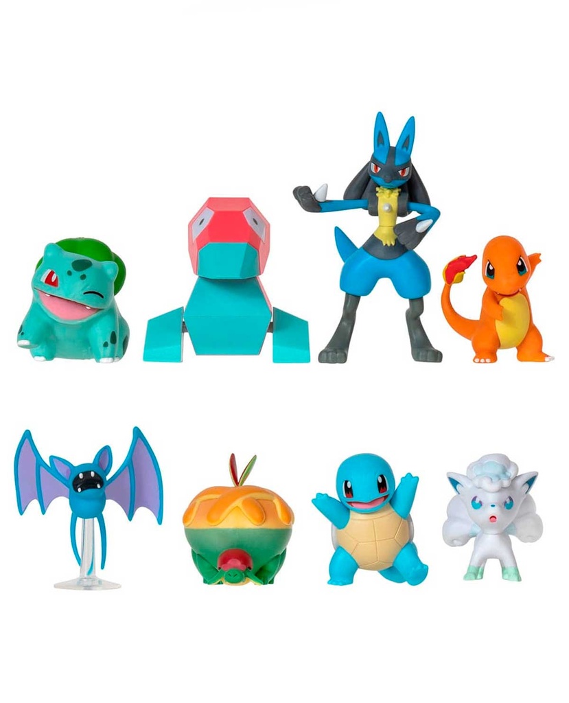 POKEMON BATTLE FIGURE MULTI 8PACK 2&3" - PKW2542