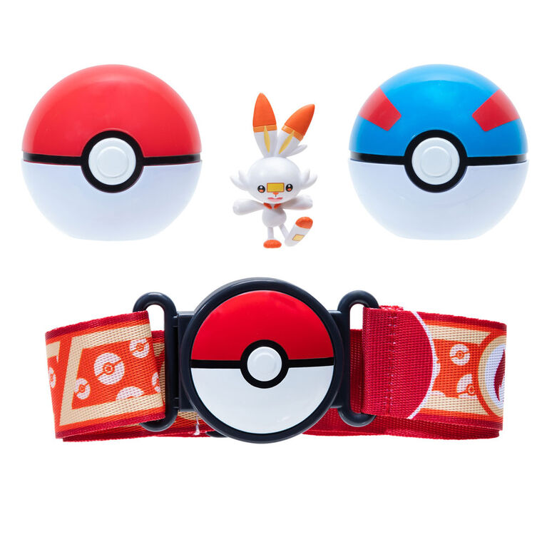 POKEMON CLIP N GO POKE BALL BELT 2ASST - 95283