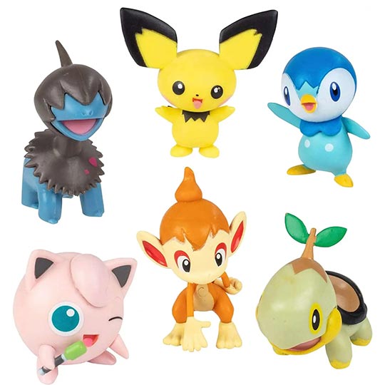 POKEMON BATTLE FIGURE MULTI 6PACK ASST   - PKW2469