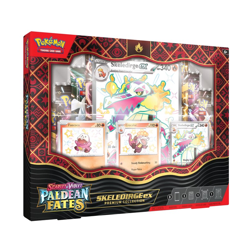 Pokemon TCG: Scarlet-Violet - Paldean Fates Sv4.5 Premium Collection