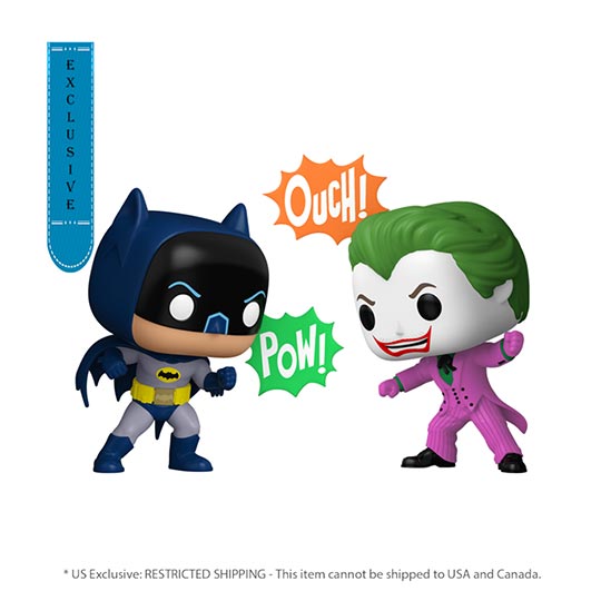 Funko Pop! Heroes: Batman 85th - Joker/Batman 2pk (Exc)