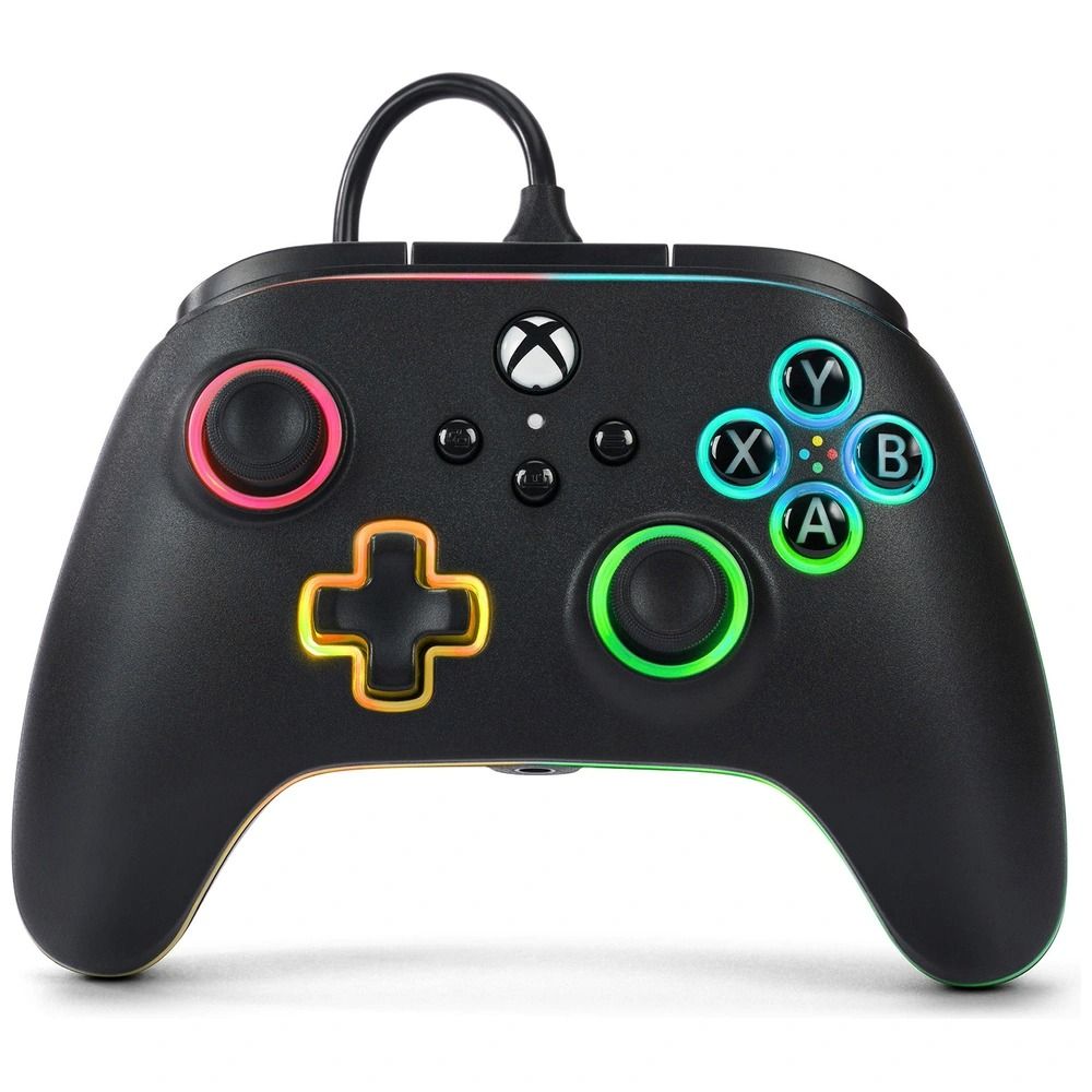 PowerA Advantage Wired Controller for Xbox Series X with Lumectra – Black