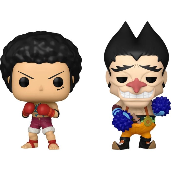 Funko Pop! Animation: One Piece - Luffy and Foxy 2pk w/chase (Exc)