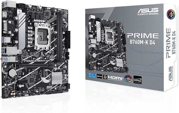 ASUS PRIME B760M-K /LGA1700,B760,USB3.2 GEN 1,MB