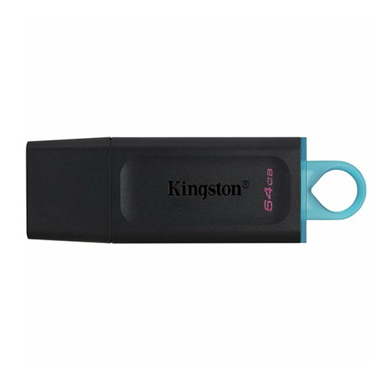 Kingston 64GB USB3.2 Gen 1 DataTraveler Exodia (Black + Teal)