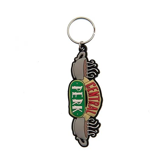 Pyramid Friends - Central Perk Sketch Rubber Keychain