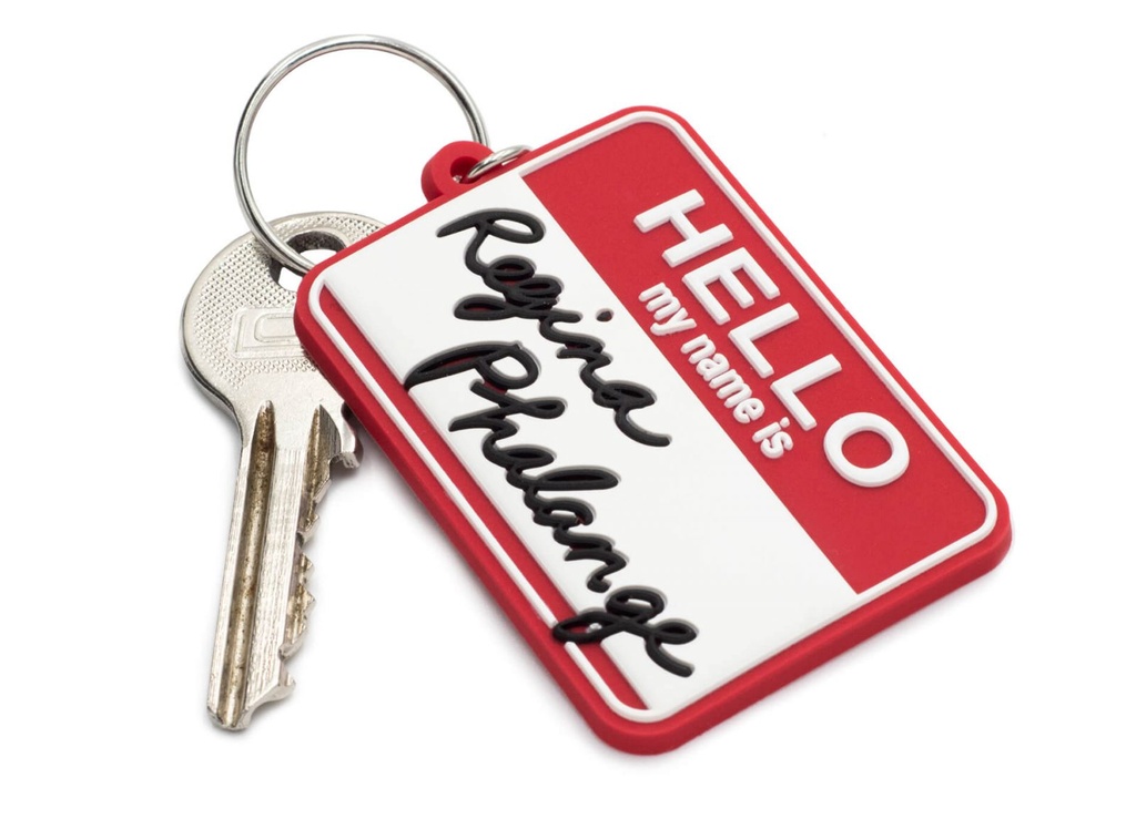 Pyramid Friends - Regina Phalange Rubber Keychain