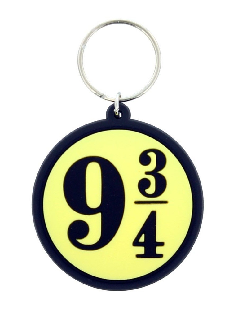 Pyramid Harry Potter - 9 3/4 Rubber Keychain