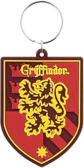 Pyramid Harry Potter - Gryffindor Rubber Keychain