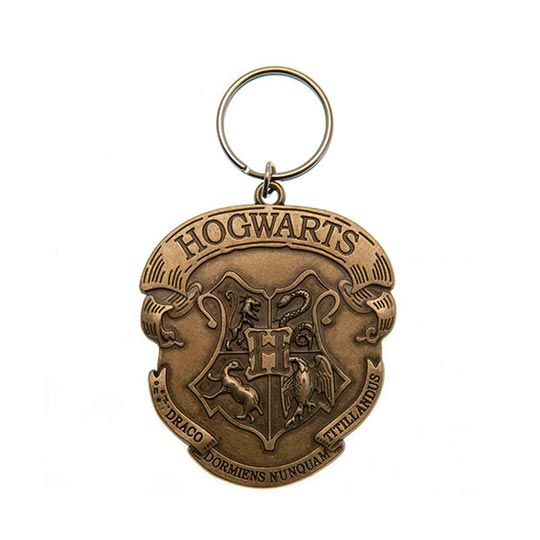 Pyramid Harry Potter - Hogwarts Crest Metal Keychain