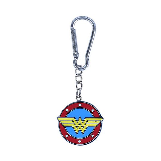Pyramid Wonder Woman - Logo 3D Keychain