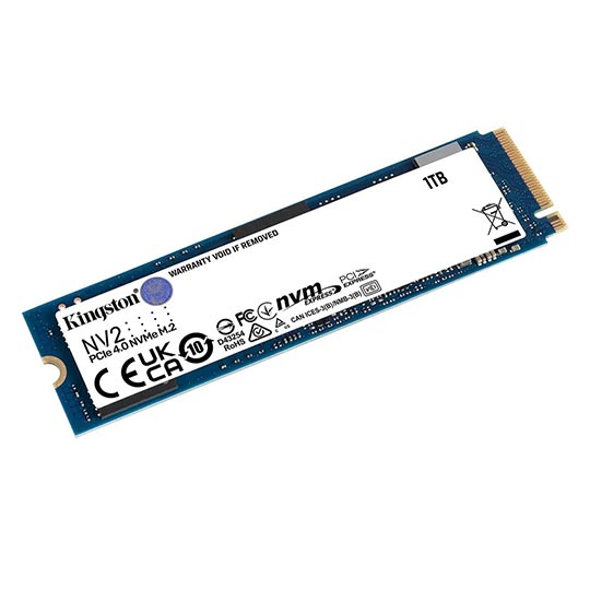 Kingston 1TB NV2 M.2 2280 PCIe 4.0 NVMe SSD