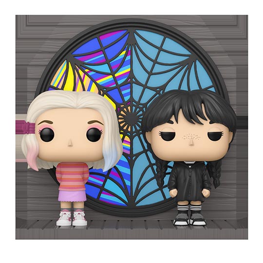 Funko Pop Moment! Tv: Wednesday - Wednesday Addams and Enid (SDCC'24)  - Figure