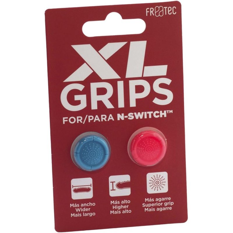FR-TEC NS -  Grips Pro XL - Neon Blue / Neon Red