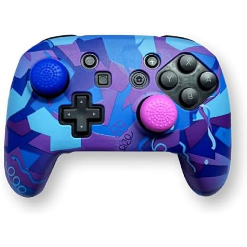FR-TEC  Pro Controller Custom Kit Llama Skin + Grips For Switch