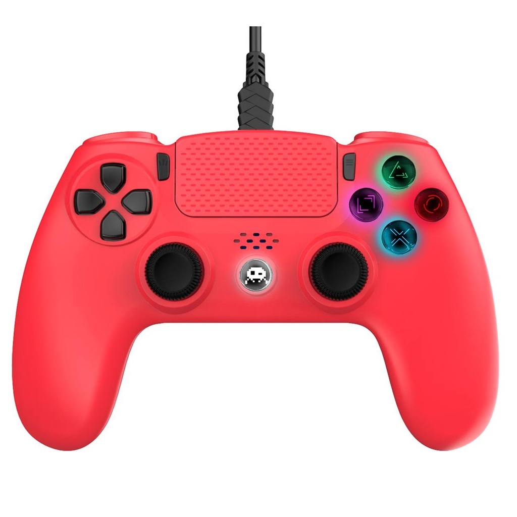 Freaks and Geeks - Red Wired Controller for PS4