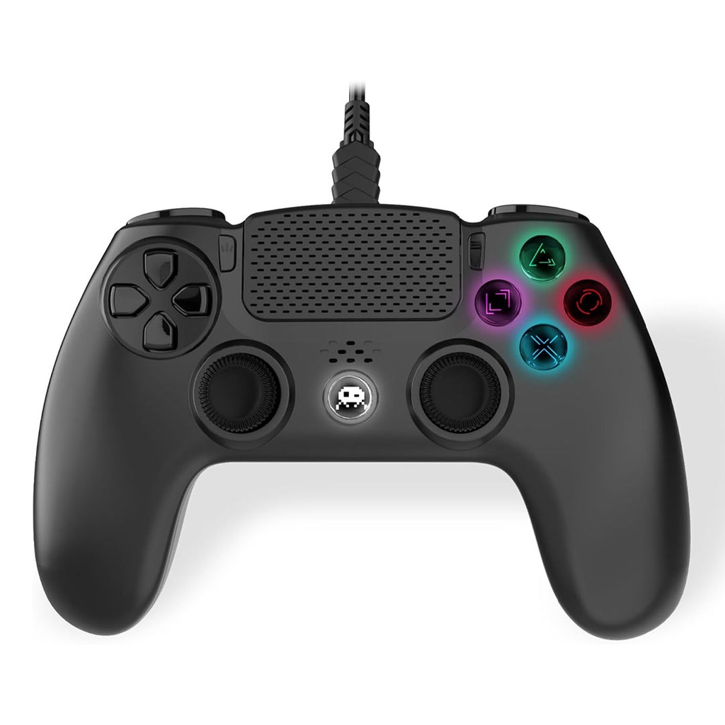 Freaks and Geeks Black Wired Controller for PS4