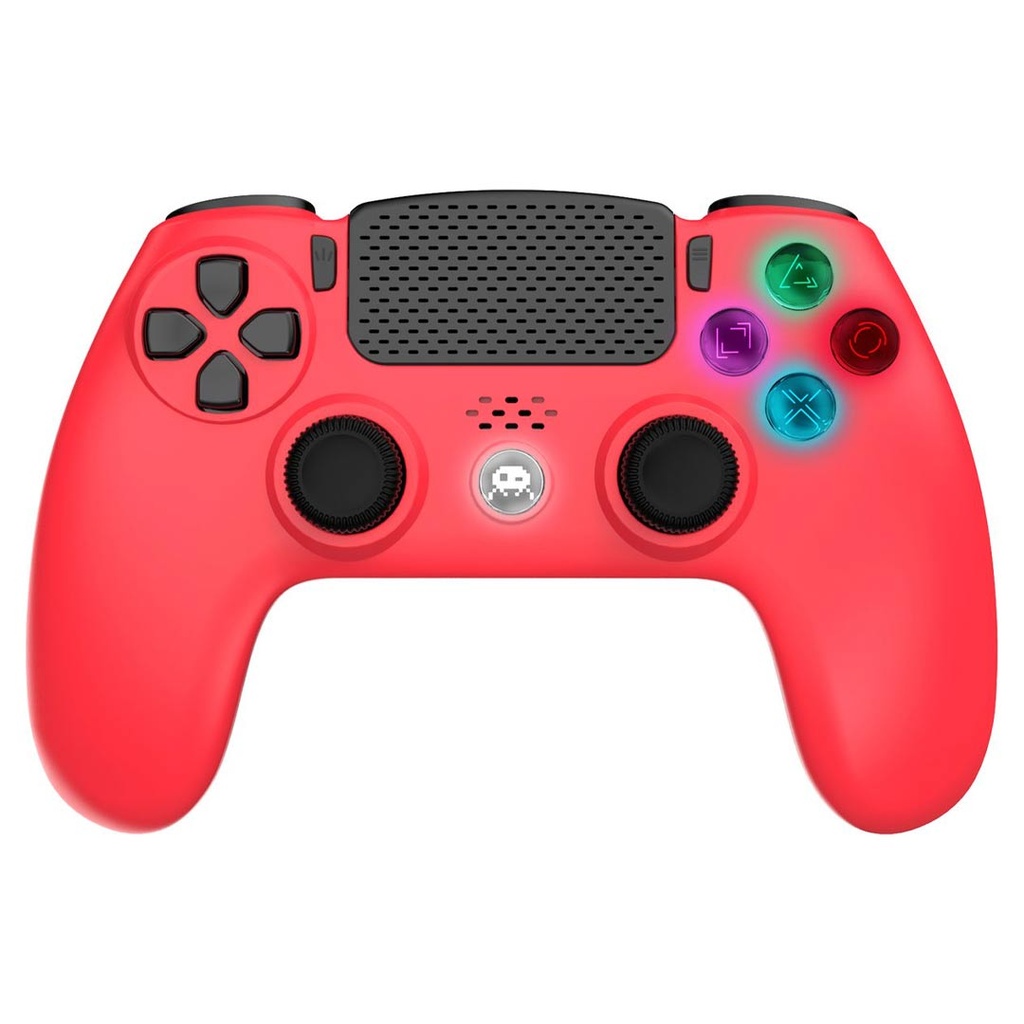 Freaks and Geeks - Red Wireless Controller for PS4