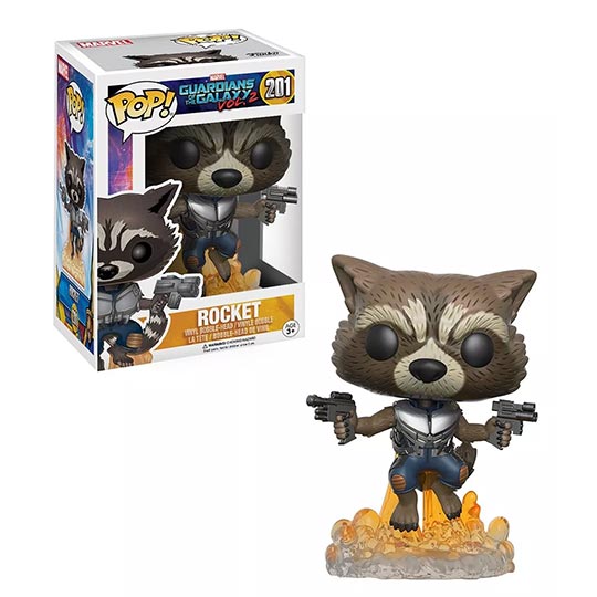 Funko Pop! Movies: Guardians of the Galaxy 2 - Rocket - Figure