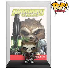 Funko Pop Comic Cover! Marvel: Guardians of the Galaxy - Rocket Raccoon (Exc) - Figure