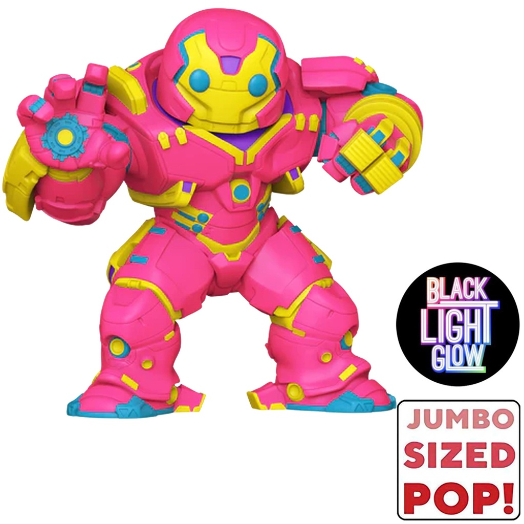 Funko Pop Jumbo! Marvel: Iron Man - Hulkbuster (BKLT)(Exc) - Figure