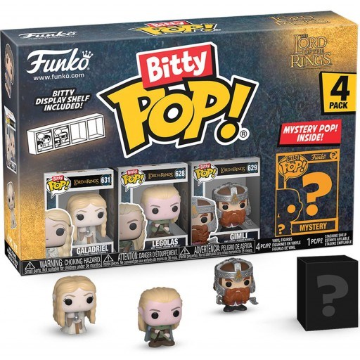 Funko Bitty Pop! Movies: The Lord of the Rings - Galadriel 4pk - Figure
