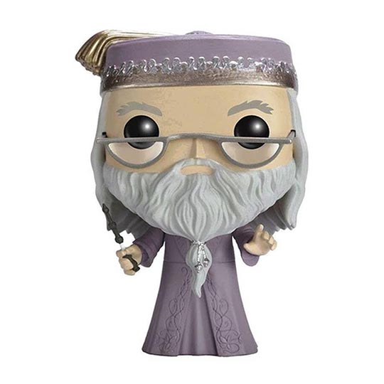 Funko Pop & Tee! Movies: Harry Potter - Dumbledore with Wand (MT)(L) - Figure