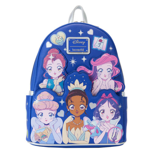 Loungefly! Leather: Disney Princess Manga Style Mini Backpack - Figure