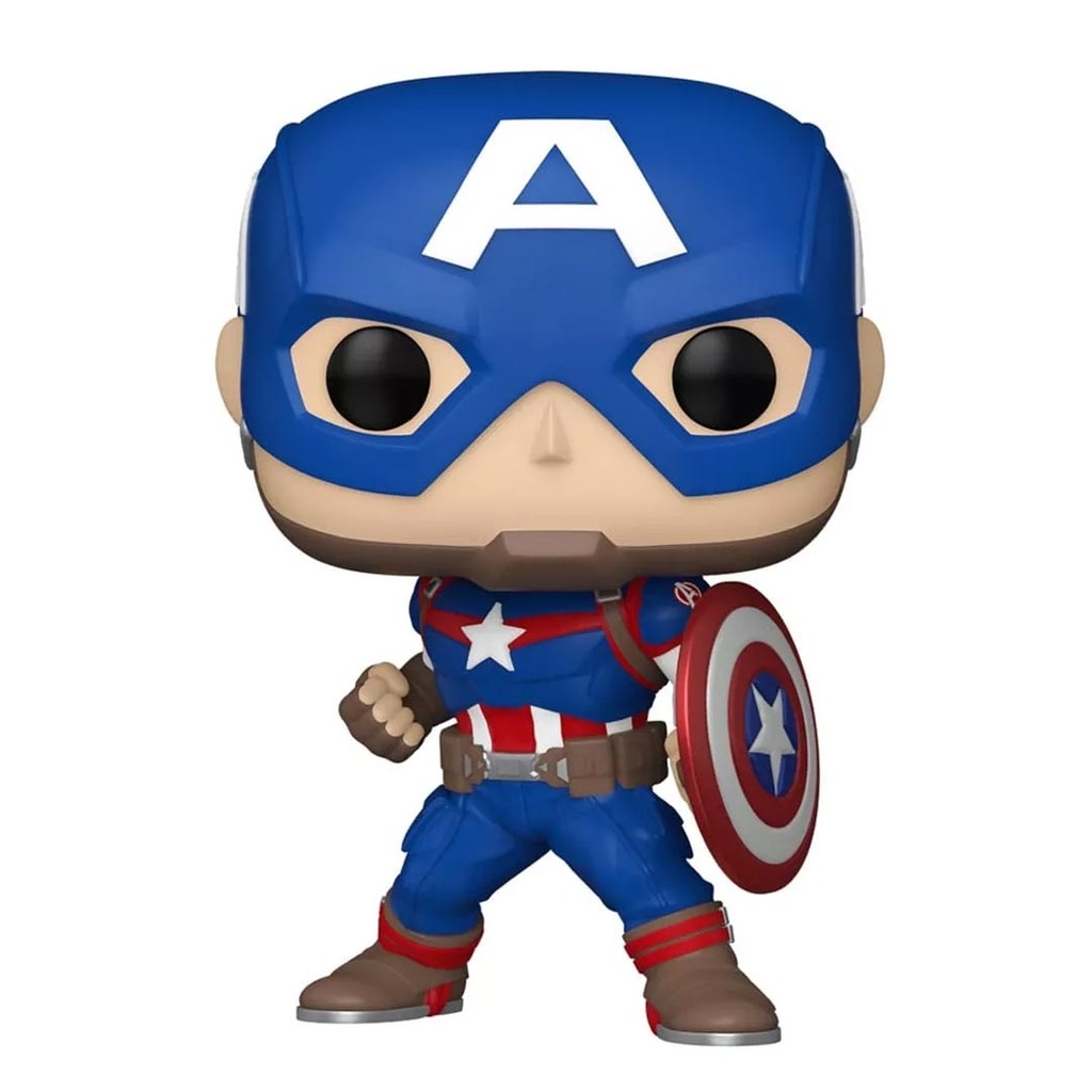 Funko Pop! Marvel: Marvel NC - Captain America - Figure
