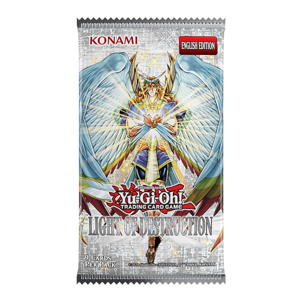 Konami YGO TCG: Light of Destruction Unlimited Reprint Booster 