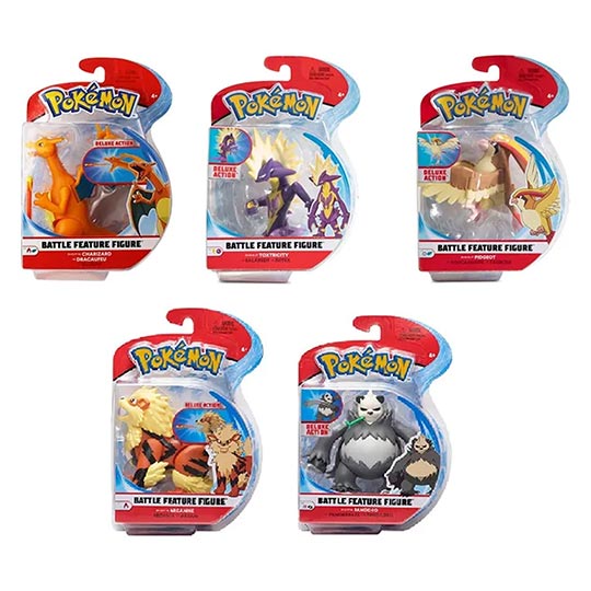 POKEMON BATTLE FIGURE SINGLE 4.5" ASST