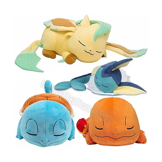 POKEMON PLUSH SLEEPING 18 INCH ASST