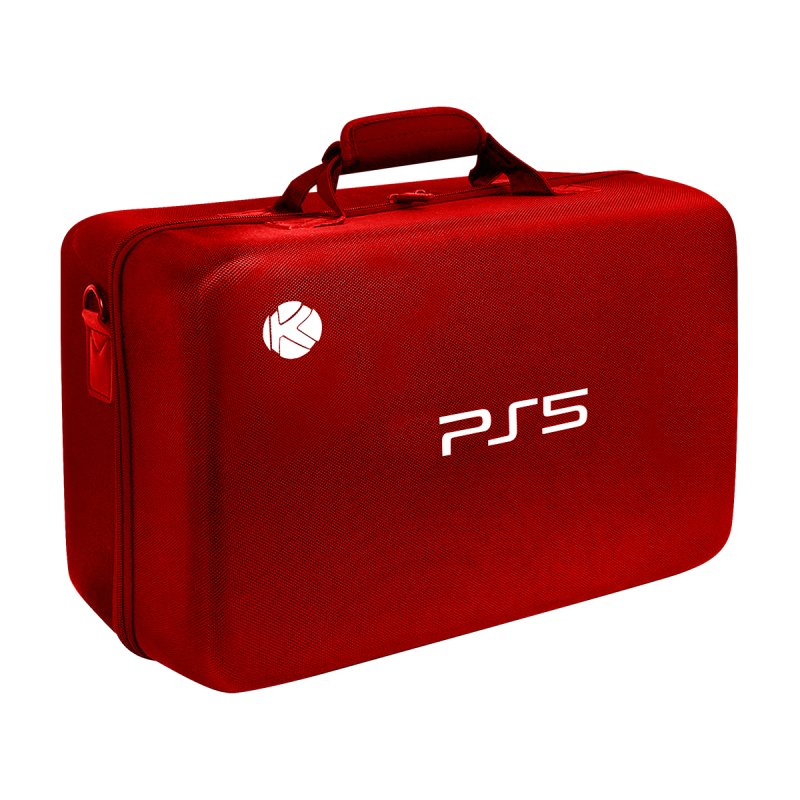 Kgaming PS5 Slim Hard Bag Red 