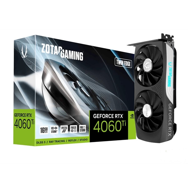 ZOTAC GAMING GeForce RTX 4060 Ti 16 GB TWIN EDGE