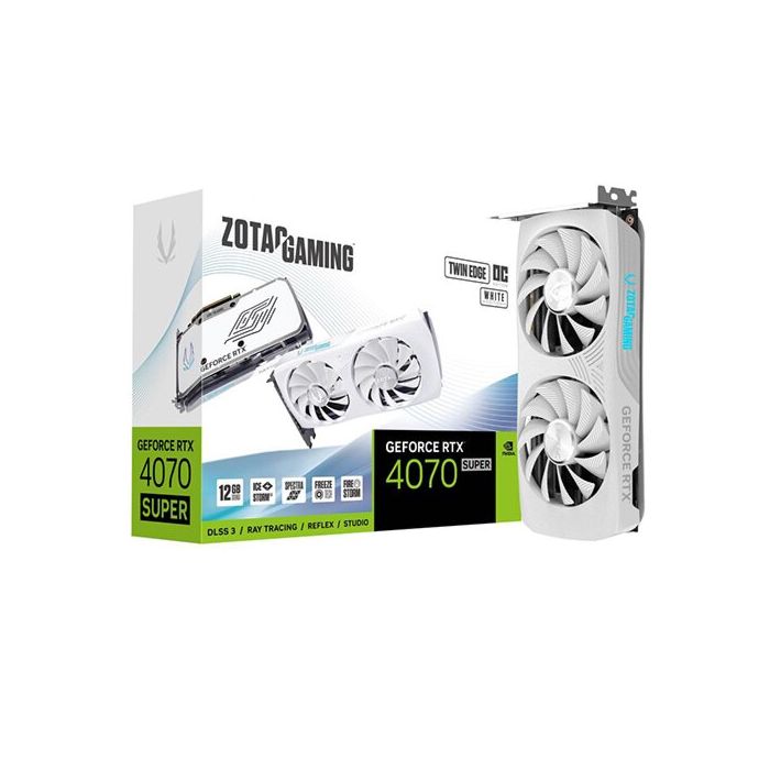 ZOTAC GAMING GeForce RTX 4070 Twin Edge OC White Edition 12GB GDDR6X