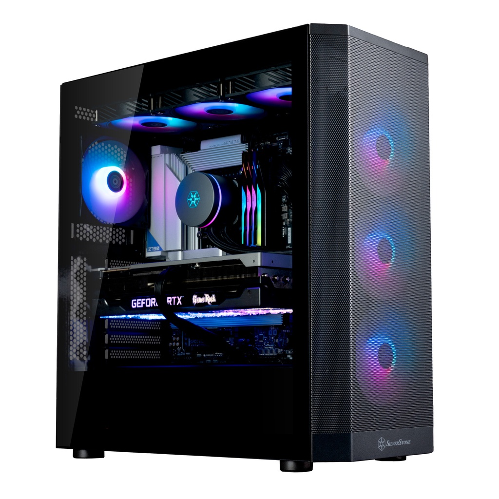 SilverStone Experience High Airflow  ATX Mid-Tower Chassis with Dual Radiator Sup