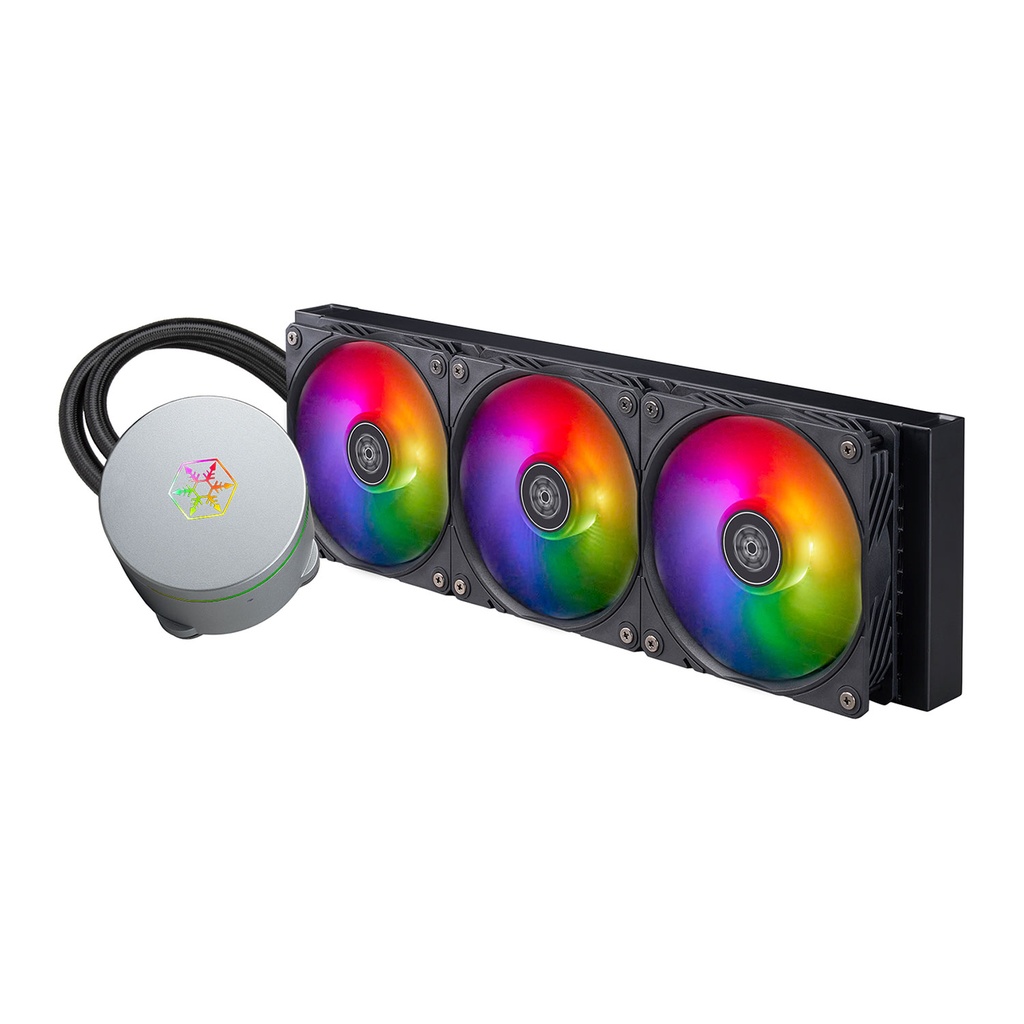SilverStone IceMist 360mm Premium All-In-One ARGB liquid cooler