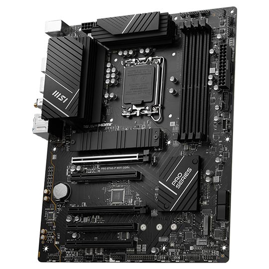 MSI PRO B760-P WIFI DDR4 intel motherboard