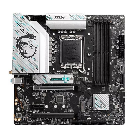 MSI B760M GAMING PLUS WIFI  intel motherboard