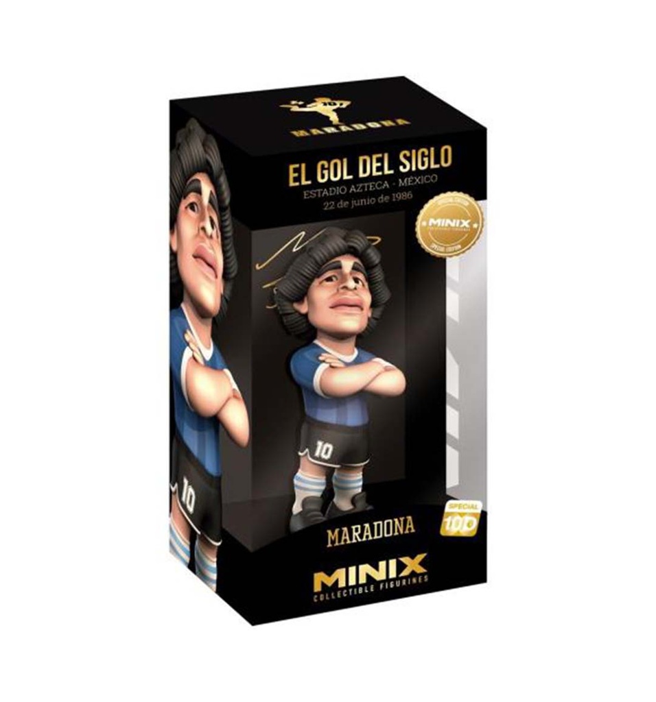 MINIX FIGURINE 12CM - MARADONA - CENTURY GOAL