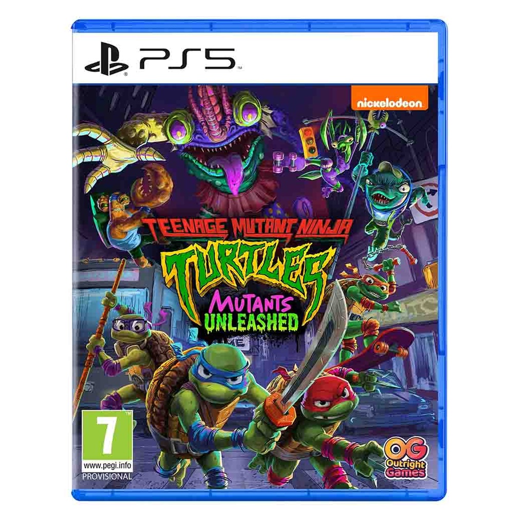 PS5 Teenage Mutant Ninja Turtles: Mutants Unleashed PEGI