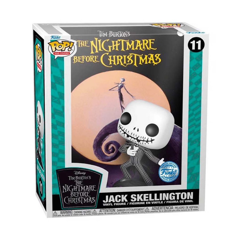 Funko Pop Cover! Disney: The Nightmare Before Christmas - Jack Skellington (Exc)