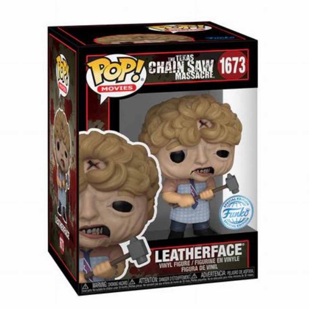 Pop! Movies: Texas Chainsaw Massacre - Leather Face (Exc)