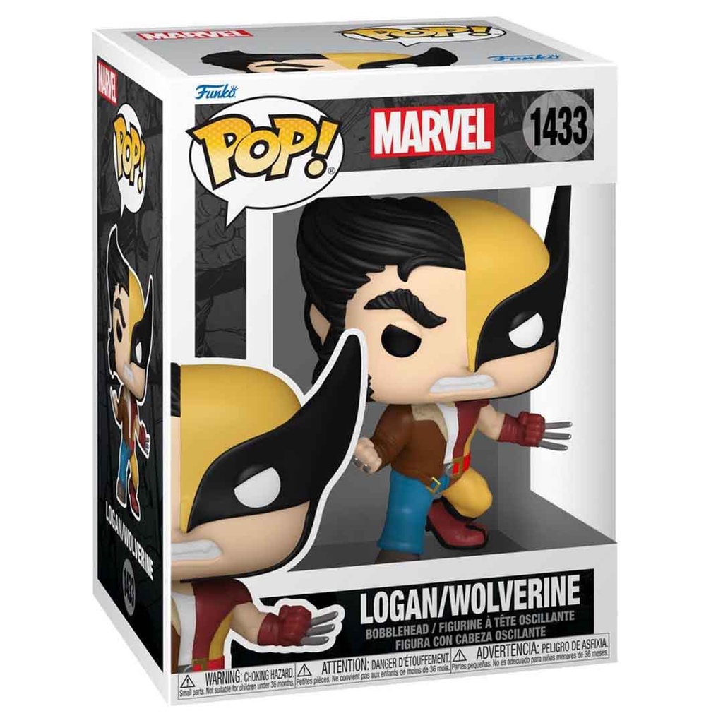 Funko Pop! Marvel: Split - Wolverine/Logan?