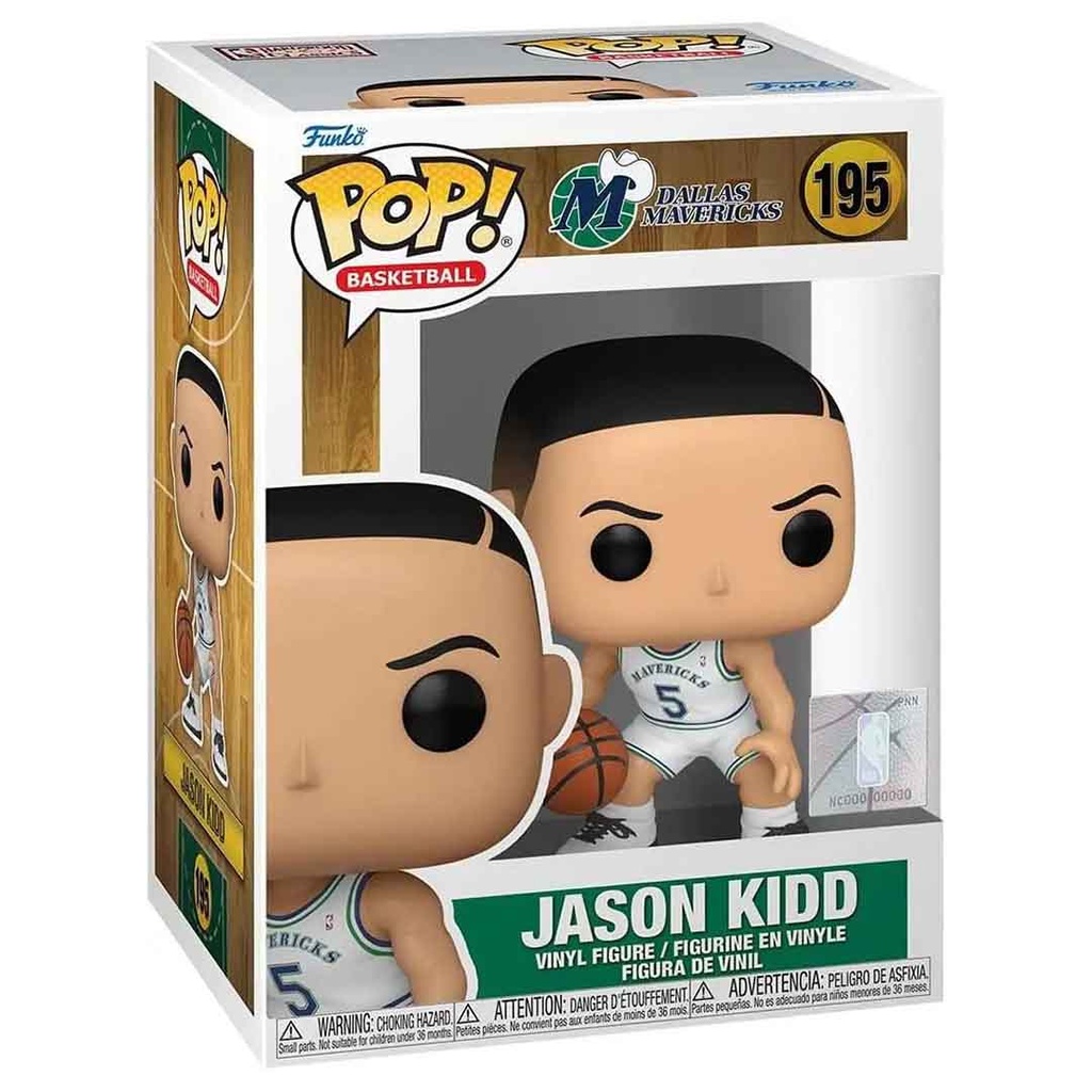 Funko Pop! Basketball: NBA Mavs - RS Jason Kidd