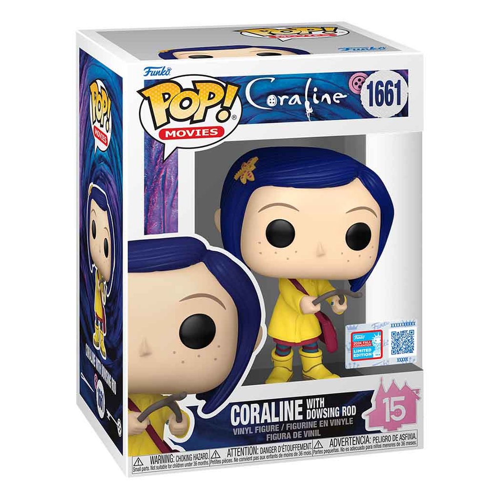 Funko Pop! Movies: Coraline - Coraline with Dowsing Rod (NYCC'24)