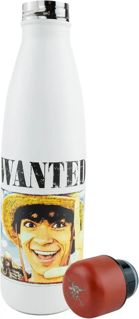 Cinereplica: Wanted Luffy Water Bottle